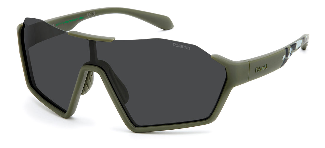 Zonnebrillen polaroid pld 7062/s dld m9 verde mask masculino maat 99mm - Hoofdaanzicht