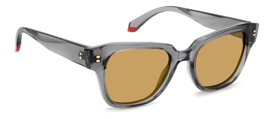Gafas de sol polaroid pld 6251/s/x kb7 mu grey cat eye femenino talla 51mm - Vista de detalle