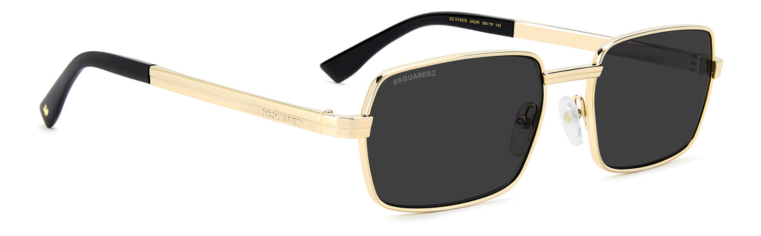 Gafas de sol dsquared2 d2 0192/s j5g ir dorado oval masculino talla 58mm - Vista de detalle