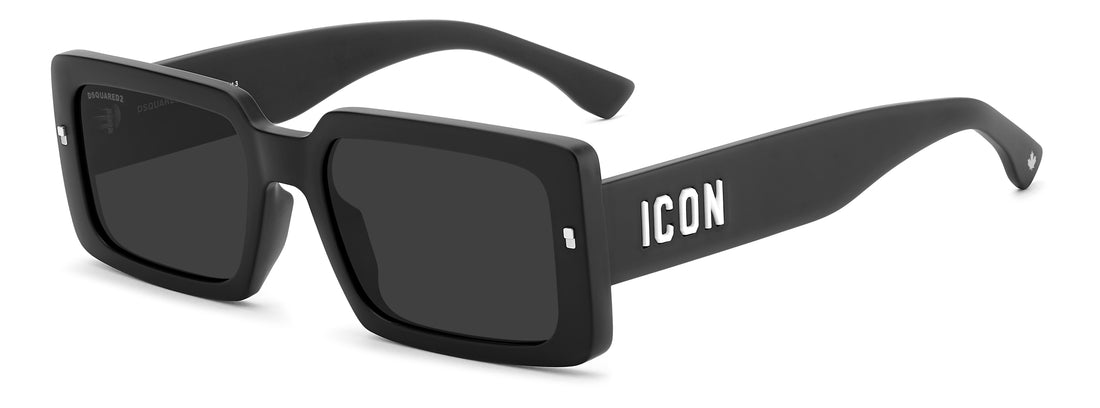 Gafas de sol dsquared2 icon 0029/s 003 ir negro rectangular masculino talla 55mm - Vista principal