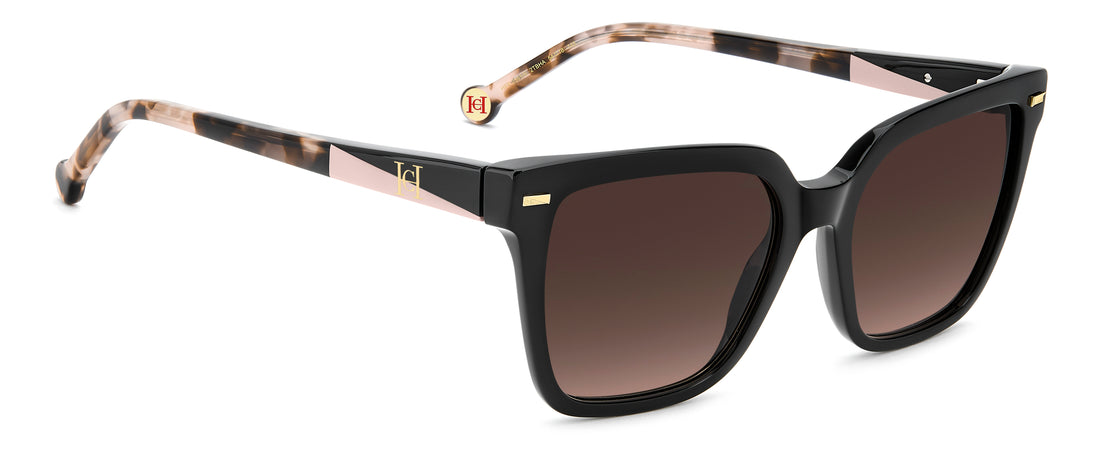 Zonnebrillen carolina herrera her 0361/s 2tb ha negro square femenino maat 54mm - Detailaanzicht