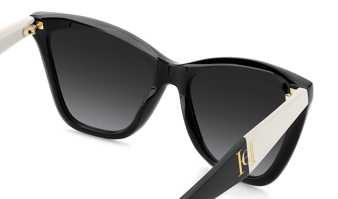 Zonnebrillen carolina herrera her 0374/s 80s 9o negro cat eye femenino maat 59mm - Detailaanzicht