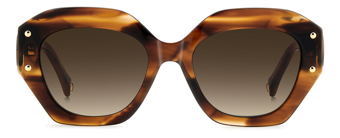 Gafas de sol carolina herrera her 0365/s ex4 ha marron square femenino talla 53mm - Vista de detalle