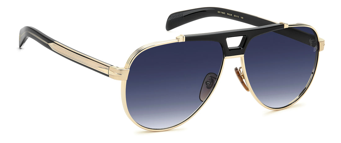 Sonnenbrillen david beckham db 7169/s rhl 08 dorado pilot masculino größe 62mm - Detailansicht