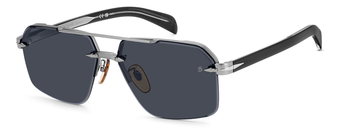 Lunettes de soleil david beckham db 7170/s 85k 2k plateado navigator masculino taille 61mm - Vue principale