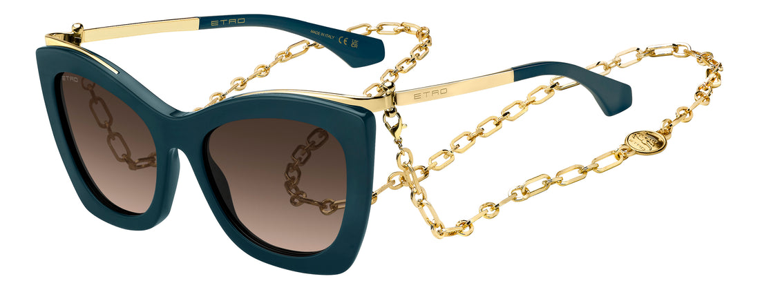 Sonnenbrillen etrovela zi9 ha verde rectangular femenino größe 56mm - Hauptansicht
