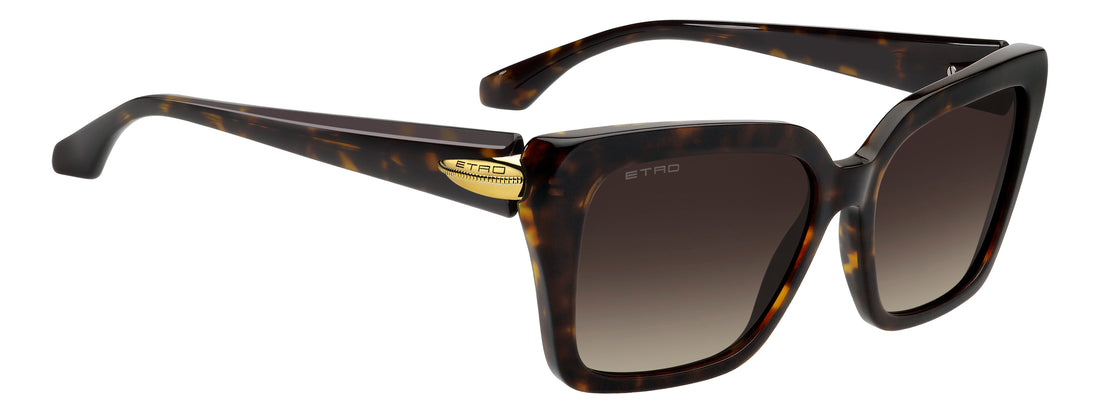 Sonnenbrillen etro 0151/s 086 ha havana rectangular femenino größe 56mm - Detailansicht