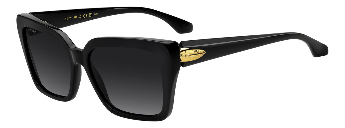 Sonnenbrillen etro 0151/s 807 9o negro rectangular femenino größe 56mm - Hauptansicht