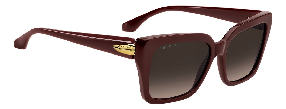 Sonnenbrillen etro 0151/s lhf ha burdeos rectangular femenino größe 56mm - Detailansicht