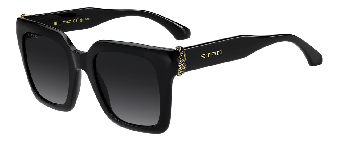 Sonnenbrillen etro 0157/s 807 9o negro square femenino größe 52mm - Hauptansicht