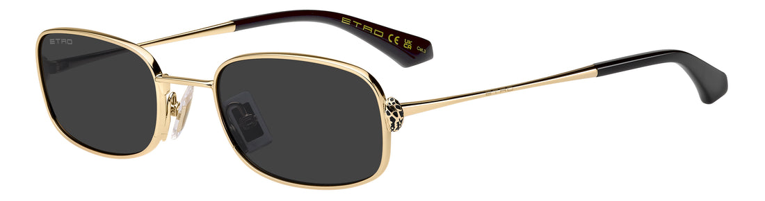 Sonnenbrillen etro 0159/s 000 ir dorado rectangular femenino größe 52mm - Hauptansicht