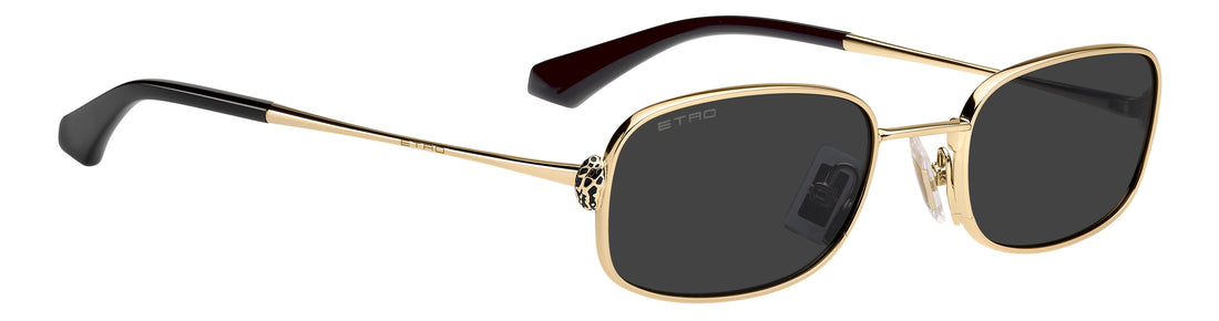Sonnenbrillen etro 0159/s 000 ir dorado rectangular femenino größe 52mm - Detailansicht