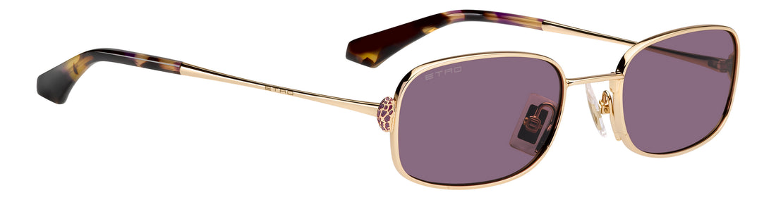 Sonnenbrillen etro 0159/s 000 ur dorado rectangular femenino größe 52mm - Detailansicht