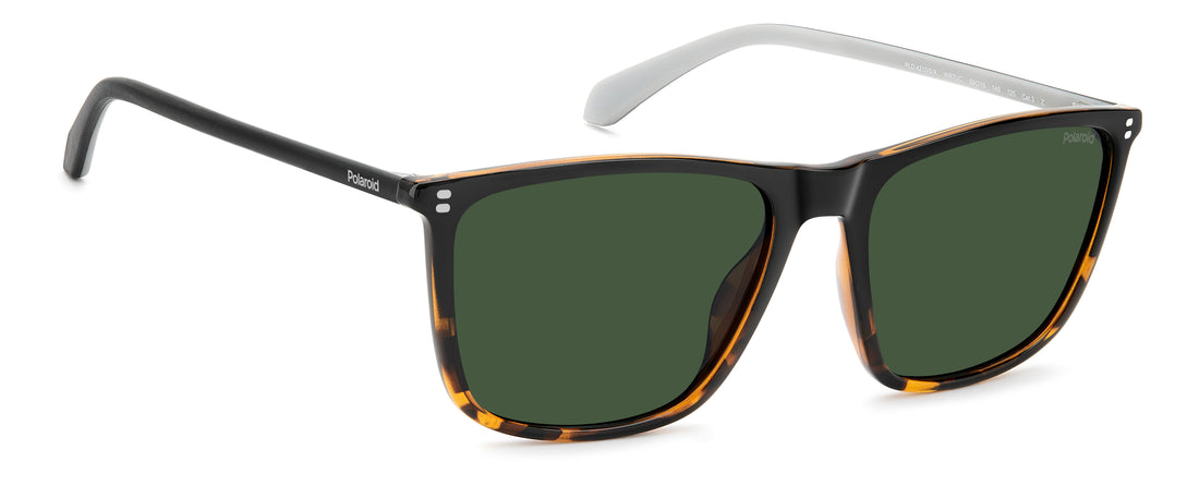 Lunettes de soleil polaroid pld 4210/s/x wr7 uc negro rectangular masculino taille 59mm - Vue détaillée