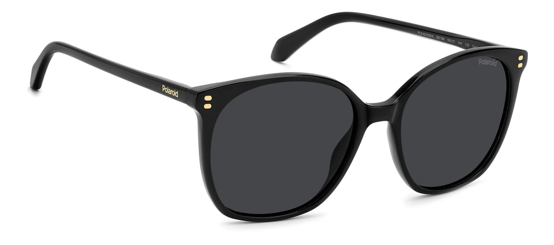 Lunettes de soleil polaroid pld 4215/s/x 807 m9 negro square femenino taille 55mm - Vue détaillée