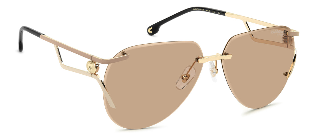 Lunettes de soleil carrera 3103/s 84e 70 dorado pilot femenino taille 64mm - Vue détaillée
