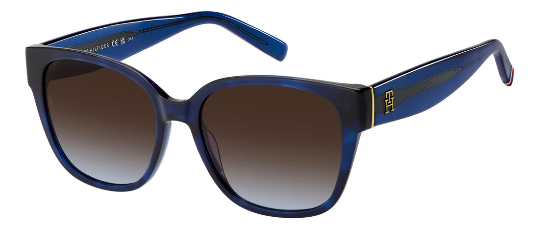 Sonnenbrillen tommy hilfiger th 2398/s jbw 98 azul square femenino größe 55mm - Hauptansicht