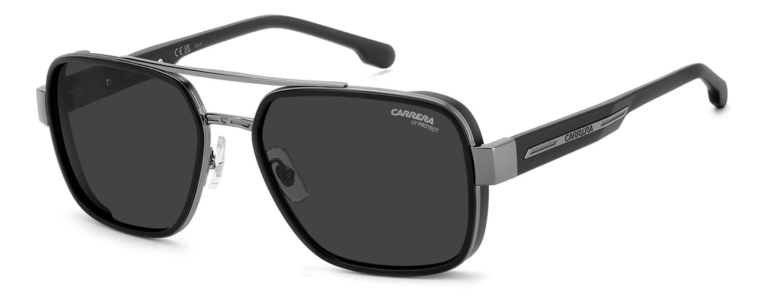 Lunettes de soleil carrera 1092/s rzz ir negro rectangular masculino taille 58mm - Vue principale
