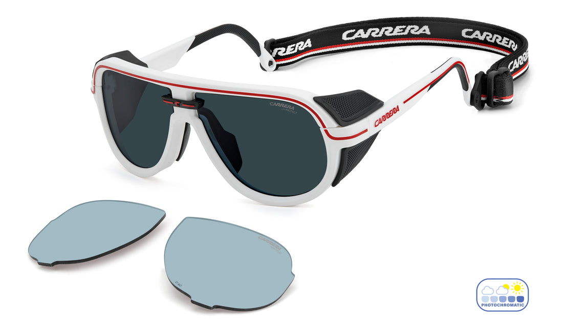 Sonnenbrillen carrera everest/s 6ht ku blanco rectangular masculino größe 59mm - Hauptansicht