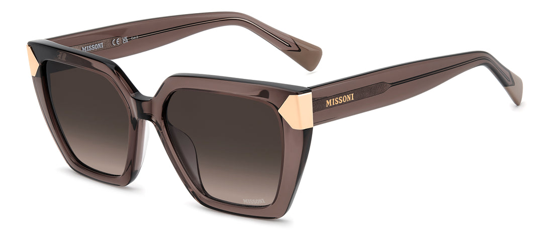 Lunettes de soleil missoni mis 0306/g/s 09q ha marron square femenino taille 55mm - Vue principale