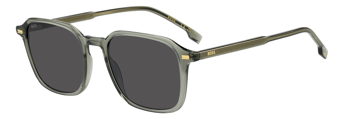 Sonnenbrillen hugo boss boss 2003/s 4c3 ir verde rectangular masculino größe 53mm - Hauptansicht