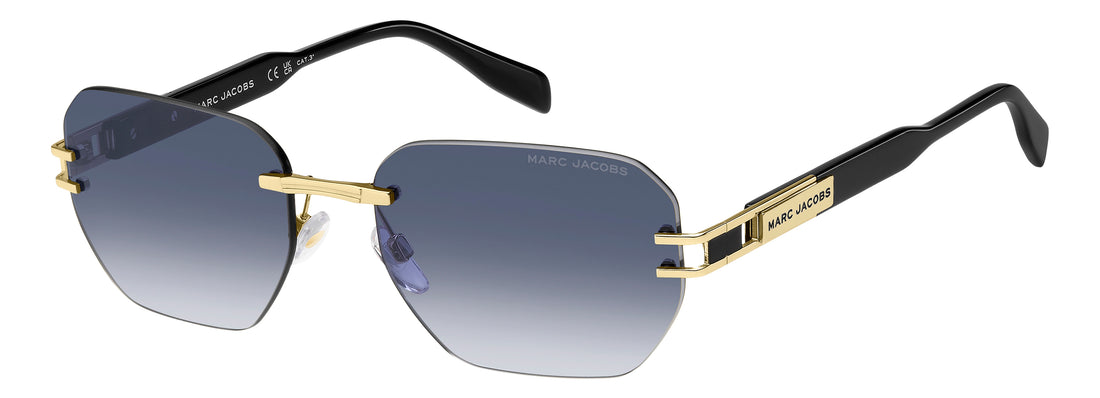 Solglasögon marc jacobs marc 944/s rhl 08 dorado rectangular masculino storlek 58mm - Huvudvy