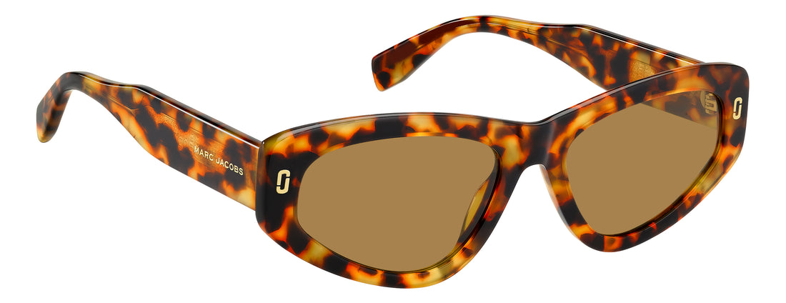 Solglasögon marc jacobs mj 1146/s 086 70 havana cat eye femenino storlek 55mm - Detaljvy