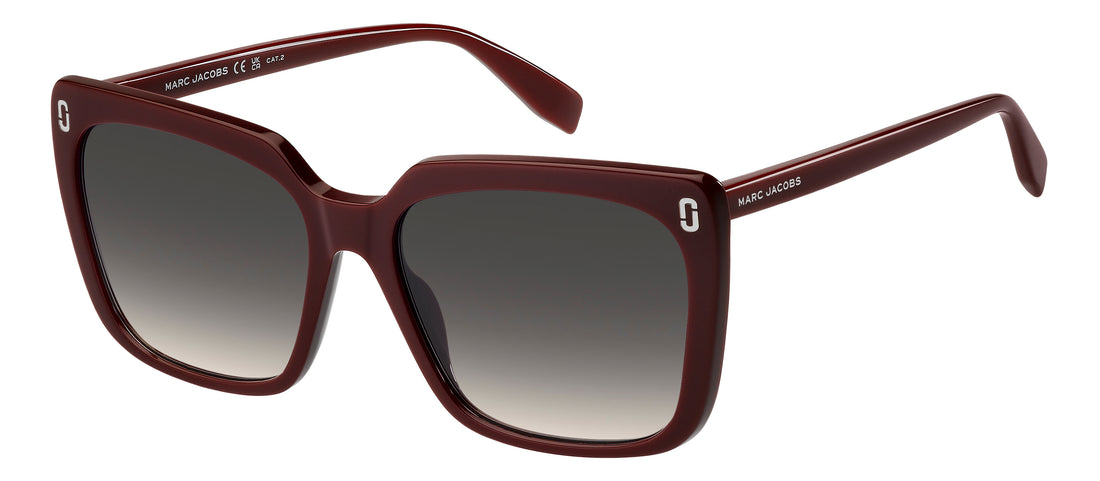 Solglasögon marc jacobs mj 1148/s lhf 9o burdeos square femenino storlek 58mm - Huvudvy
