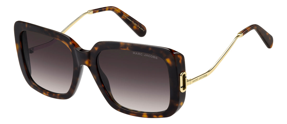 Solglasögon marc jacobs marc 920/s 086 3x havana square femenino storlek 57mm - Huvudvy