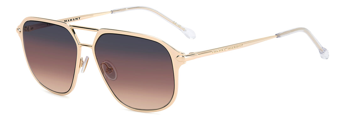 Óculos de sol isabel marant im 0268/s 000 ff dorado pilot femenino tamanho 57mm - Vista principal
