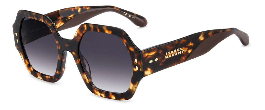 Lunettes de soleil isabel marant im 0285/s 9n4 dg havana square femenino taille 53mm - Vue principale