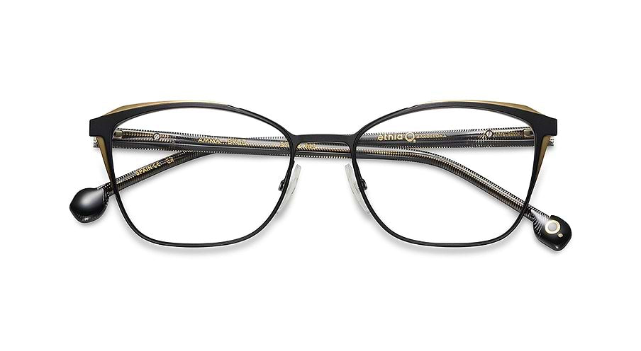 Prescription glasses etnia barcelona amma bkgd negro femenino size 52mm - Detailed view
