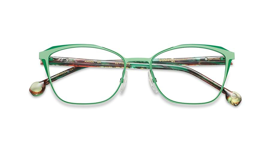 Prescription glasses etnia barcelona amma gr verde femenino size 52mm - Detailed view