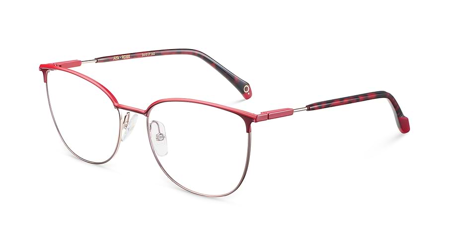 Prescription glasses etnia barcelona aya rdbx rojo femenino size 54mm - Main view