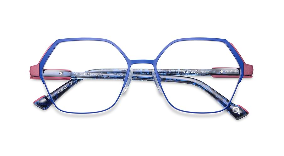 Lunettes de vue etnia barcelona charlene blpk azul femenino taille 54mm - Vue détaillée