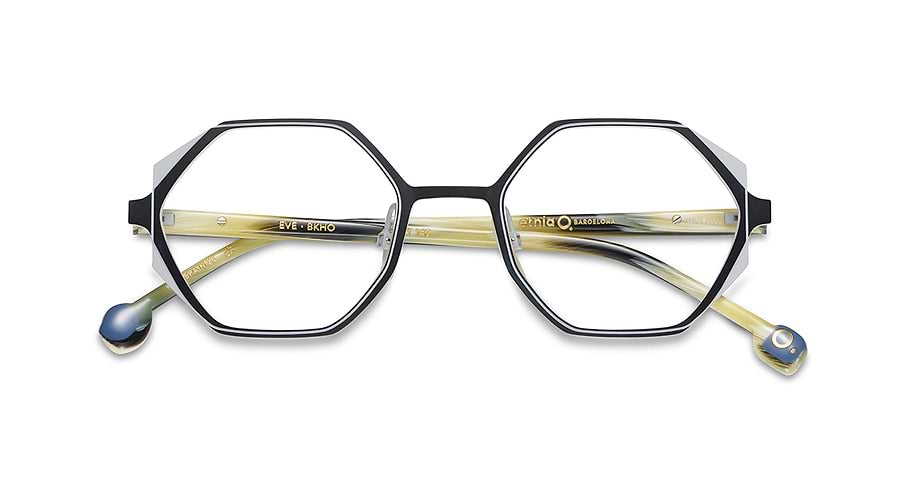 Prescription glasses etnia barcelona eve bkho negro femenino size 49mm - Detailed view