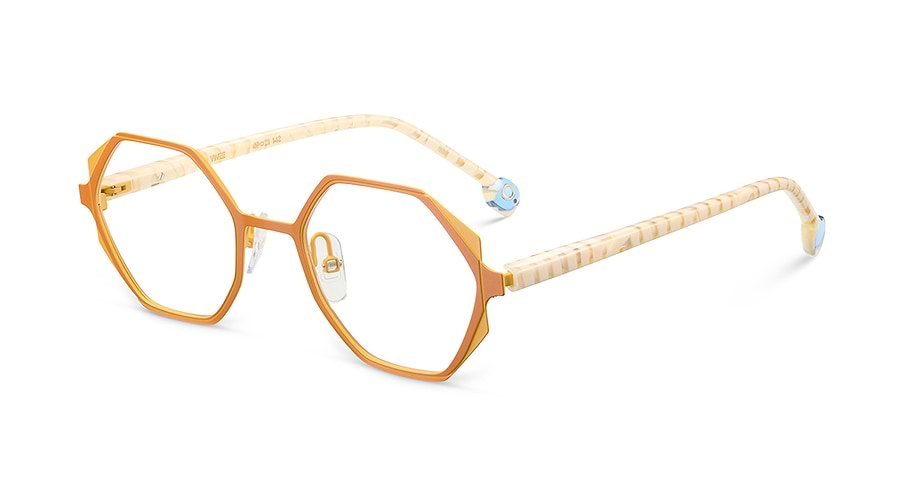 Prescription glasses etnia barcelona eve ywze amarillo femenino size 49mm - Main view