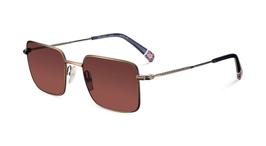 Occhiali da sole etnia barcelona inca sun gdgy dorado square unisex taglia 53mm - Vista principale