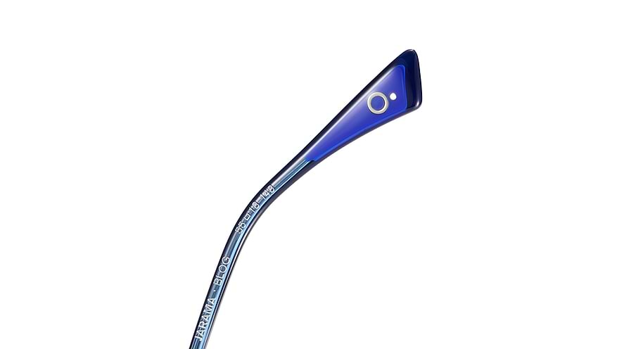 Occhiali da vista etnia barcelona jarama blog azul masculino taglia 55mm - Vista dettagliata