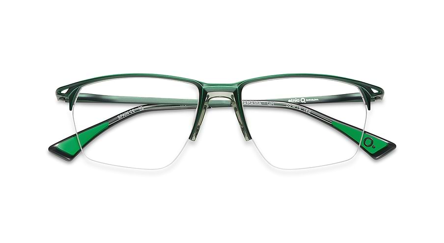 Occhiali da vista etnia barcelona jarama gr verde masculino taglia 55mm - Vista dettagliata