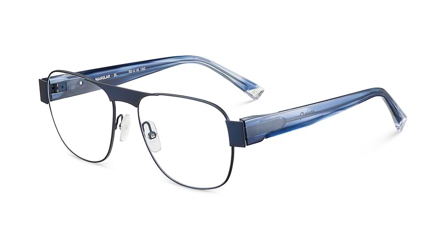 Occhiali da vista etnia barcelona manglar bl azul masculino taglia 55mm - Vista principale