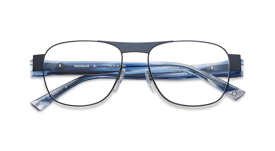 Occhiali da vista etnia barcelona manglar bl azul masculino taglia 55mm - Vista dettagliata