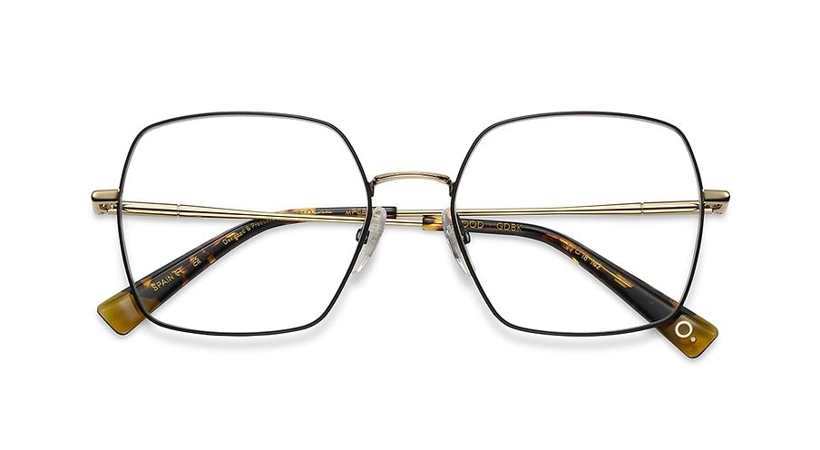 Gafas graduadas etnia barcelona mood gdbk dorado femenino talla 53mm - Vista de detalle