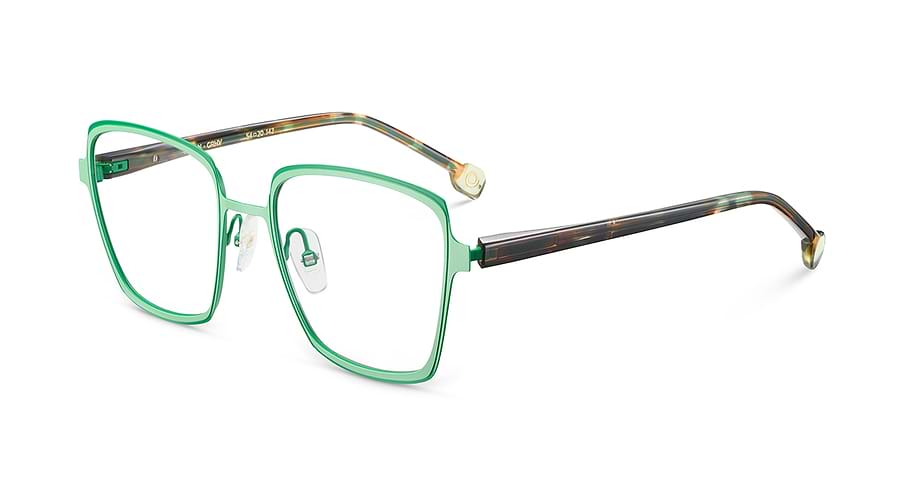 Prescription glasses etnia barcelona nayan grhv verde femenino size 54mm - Main view