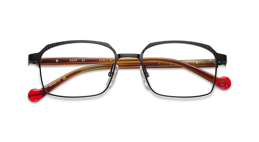 Prescription glasses etnia barcelona nero bk negro unisex size 49mm - Detailed view
