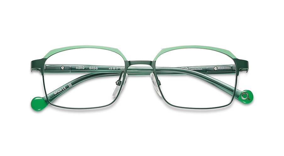 Prescription glasses etnia barcelona nero grdg verde unisex size 49mm - Detailed view