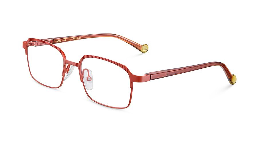 Prescription glasses etnia barcelona nero og naranja unisex size 49mm - Main view