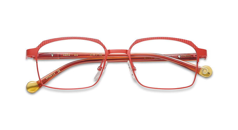 Prescription glasses etnia barcelona nero og naranja unisex size 49mm - Detailed view