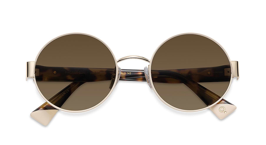 Occhiali da sole etnia barcelona phoebe sun whhv blanco femenino taglia 52mm - Vista dettagliata