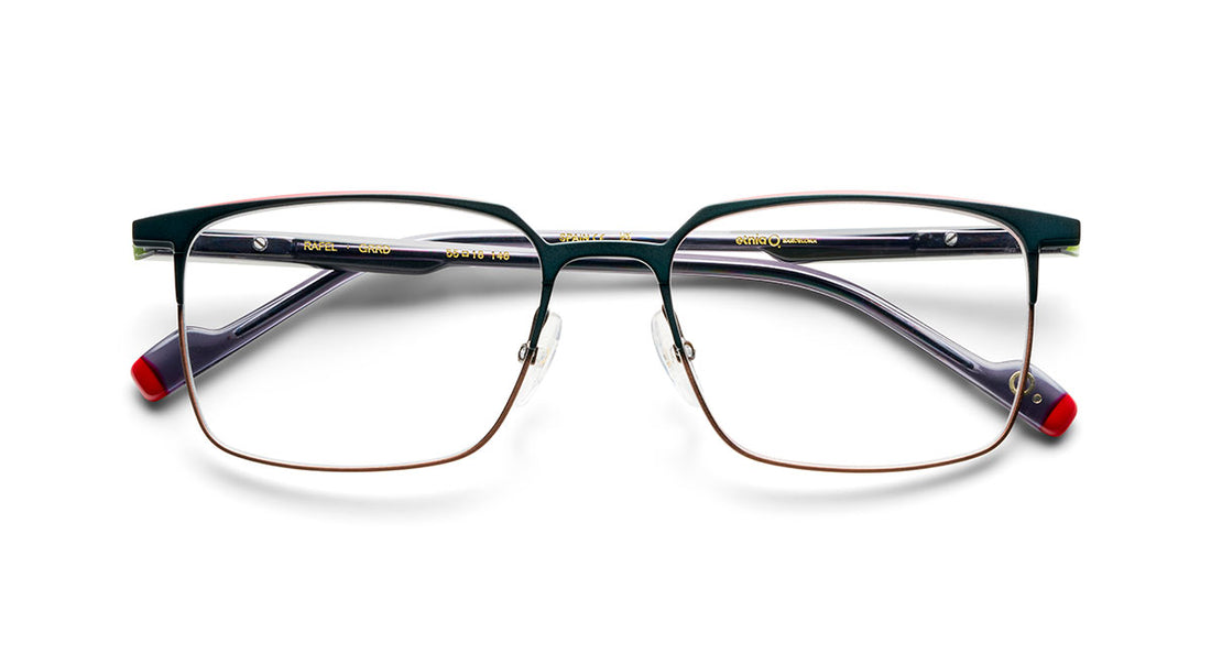 Occhiali da vista etnia barcelona rafel grrd masculino taglia 55mm - Vista dettagliata